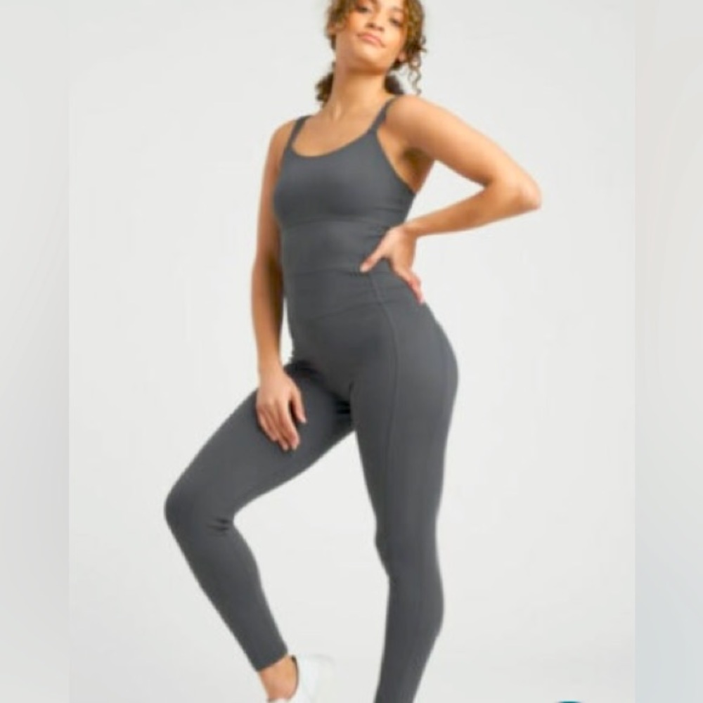Universal Standard Next to Naked Bodysuit in Black Sand 10-12 NWT (XS M L)